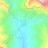 Mapa topográfico Pojo, altitud, relieve