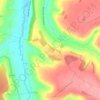 Mapa topográfico Chemin de l'Érable, altitud, relieve