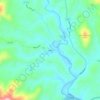 Mapa topográfico Adial, altitud, relieve