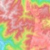Mapa topográfico Fassinoro, altitud, relieve
