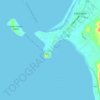 Mapa topográfico Poblacion, altitud, relieve