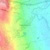 Mapa topográfico Higher Kinnerton, altitud, relieve
