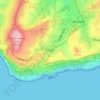 Mapa topográfico Niton, altitud, relieve