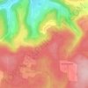 Mapa topográfico Untere Eisengrube, altitud, relieve