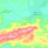 Mapa topográfico Los Valles, altitud, relieve