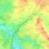 Mapa topográfico La Bougonnière, altitud, relieve