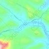 Mapa topográfico Grand Gorge, altitud, relieve
