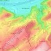 Mapa topográfico Peu d'Eau, altitud, relieve
