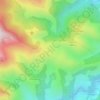 Mapa topográfico Gathuliko Ithurria, altitud, relieve