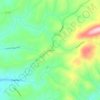 Mapa topográfico Dugspur, altitud, relieve