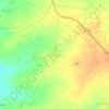 Mapa topográfico Sonkatch, altitud, relieve