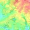Mapa topográfico Neïz Vran, altitud, relieve