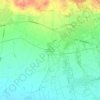 Mapa topográfico Molin Nuovo, altitud, relieve