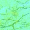 Mapa topográfico Rawcliffe, altitud, relieve