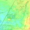 Mapa topográfico Wymott, altitud, relieve