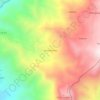 Mapa topográfico Lanchipampa, altitud, relieve