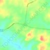 Mapa topográfico Bonfim, altitud, relieve