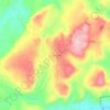 Mapa topográfico Kisarawe, altitud, relieve