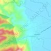 Mapa topográfico Numero, altitud, relieve
