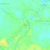 Mapa topográfico Pulau Ingu, altitud, relieve