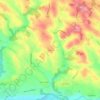 Mapa topográfico Grimaut, altitud, relieve