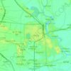 Mapa topográfico Taungoo, altitud, relieve