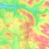 Mapa topográfico Kfar Ruth, altitud, relieve