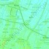 Mapa topográfico Kersan, Kebondalem, altitud, relieve