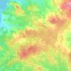 Mapa topográfico La Grange de l'Air, altitud, relieve