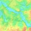 Mapa topográfico La Noë Rocard, altitud, relieve