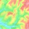 Mapa topográfico Poix, altitud, relieve