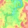 Mapa topográfico La Chevallerie, altitud, relieve