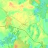Mapa topográfico Grom, altitud, relieve