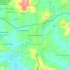 Mapa topográfico Pothiyil thottiparamba, altitud, relieve