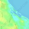 Mapa topográfico Balidbid, altitud, relieve