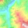Mapa topográfico Primaore, altitud, relieve