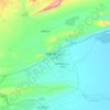 Mapa topográfico Artux, altitud, relieve