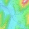 Mapa topográfico Etre, altitud, relieve