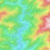 Mapa topográfico Ploye, altitud, relieve