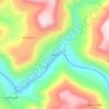 Mapa topográfico São José, altitud, relieve