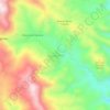 Mapa topográfico Laguna Seca, altitud, relieve