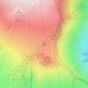 Mapa topográfico Cratere Piano del Lago o Escrivà, altitud, relieve