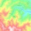 Mapa topográfico Poder de Dios (San Mateo), altitud, relieve