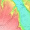 Mapa topográfico La Buissonnière, altitud, relieve