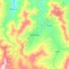 Mapa topográfico Malibcong, altitud, relieve