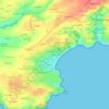 Mapa topográfico Kerdivizien, altitud, relieve