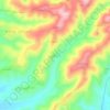 Mapa topográfico بيت طيون, altitud, relieve