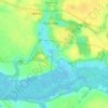 Mapa topográfico Liebenthal, altitud, relieve