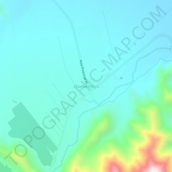 Mapa topográfico Chañarmuyo, altitud, relieve