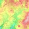Mapa topográfico Le Bes, altitud, relieve